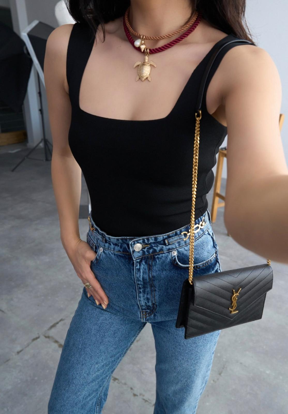 ELİT TRİKO KARE YAKA ATLET SİYAH